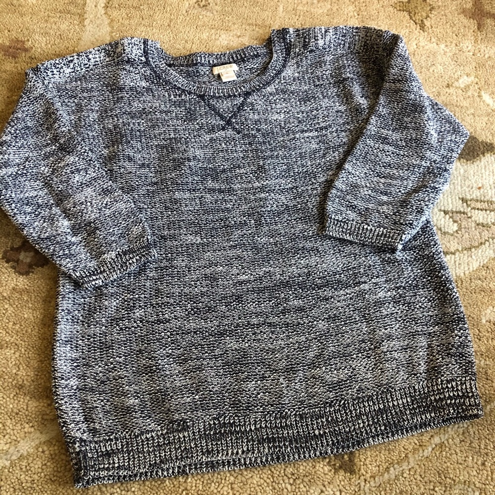 ❤️SOLD❤️jcrew Cotton Melange Cotton Sweater